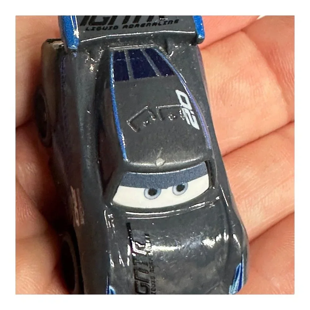 DISNEY PIXAR CARS‎ MINI RACERS Jackson Storm MINIATURE DIECAST Mattel 2016